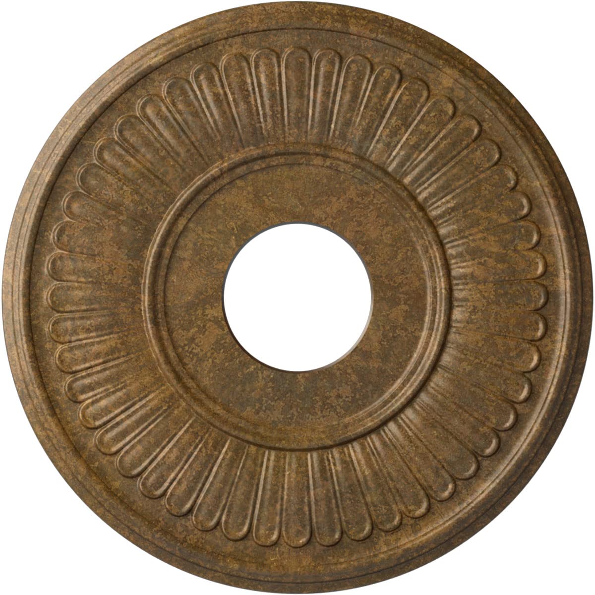 Ekena Millwork CM15BEGLS 15 3/4"OD X 3 7/8"ID X 3/4"P Berkshire Ceiling Medallion Fits Canopies Up to 7", Gold — Amazon image 30