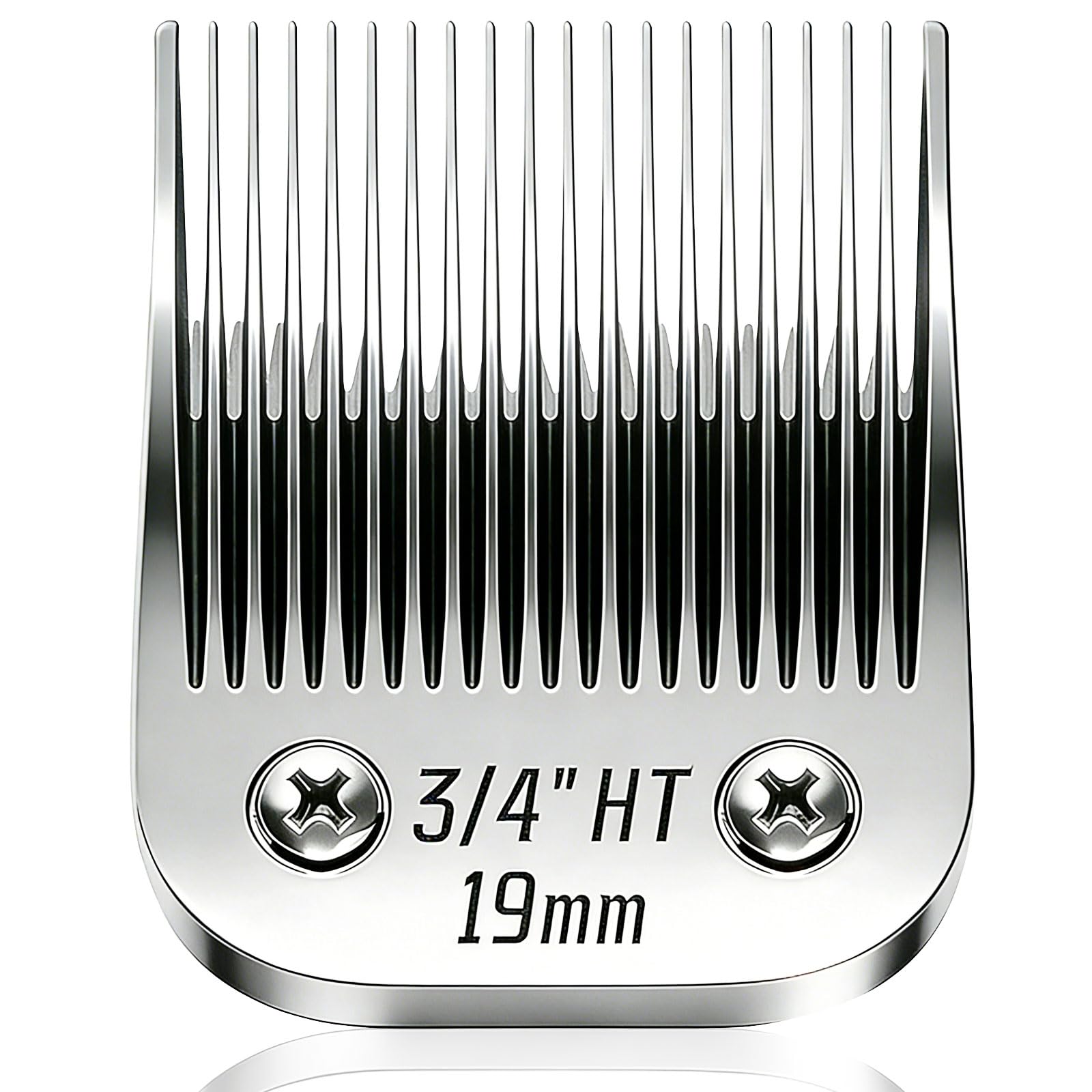 AUDOC Wide Blade Pet Grooming Clipper Blades for Andis,Oster A5,Wahl km10 Clippers (3/4" HT)