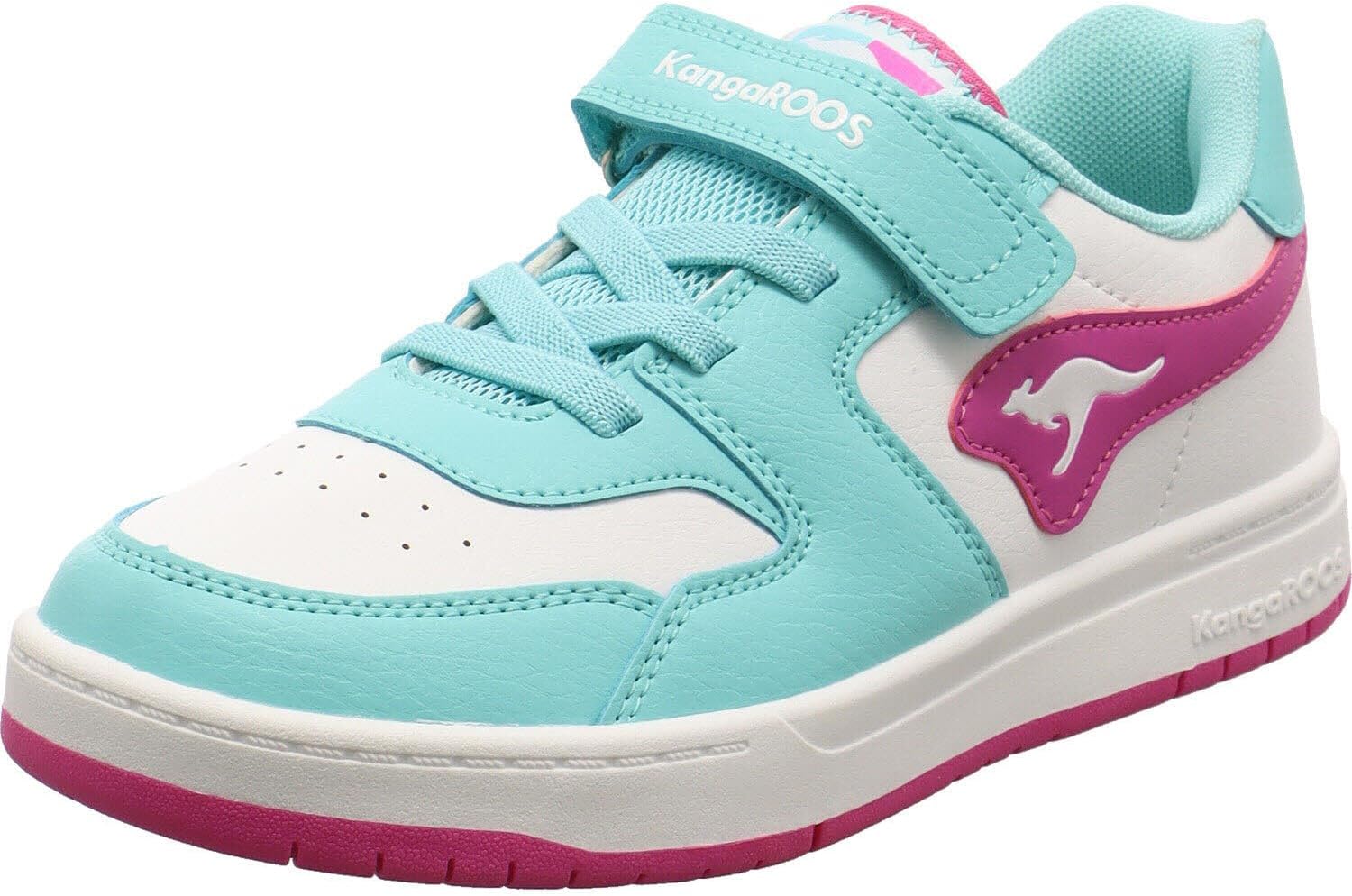 KangaROOS K-CP Fair EV Sneaker – Daisy Pink/White, Mit ROOSfit®-Sohle, Größe 30 EU