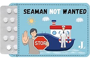 The Cute Case Cute Discreet 4.4" x 3" Birth Control Pill Holder Case