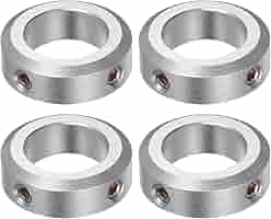 Collari Per Albero In Alluminio 6061 - 2pz Per Carriole, Macchine CNC E Ingranaggi | Ø20mm | Anodizzati - Foto 6