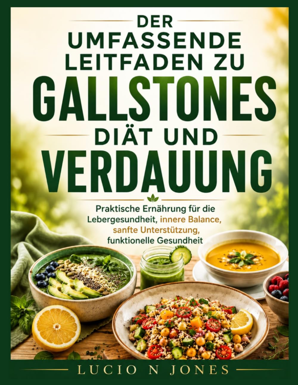 DER UMFASSENDE LEITFADEN ZU GALLSTONES DIÄT UND VERDAUUNG: Praktische Ernährung für die Lebergesundheit, innere Balance, sanfte Unterstützung, ... GUIDE TO GALLSTONES DIET AND DIGESTION)