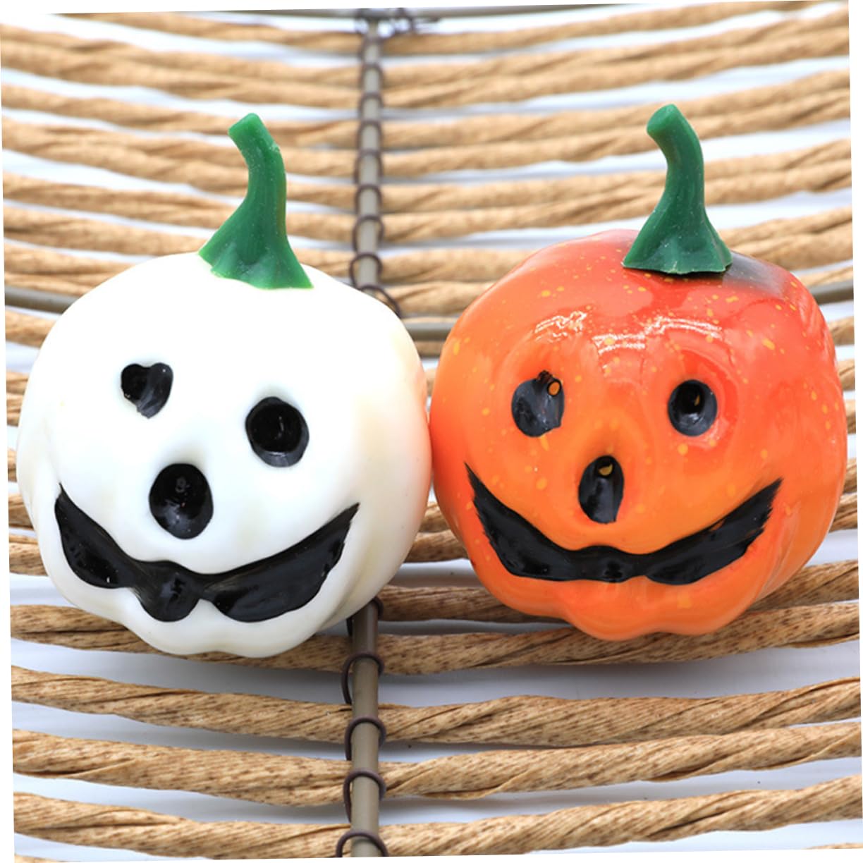 ABOOFAN 48 STK Kleine Kürbis-Ornamente Vasenfüller Dekorative Kürbisse Halloween- Dekorieren Kleiner Halloween-Blumen Künstlich Zur Dekoration Für Schaum