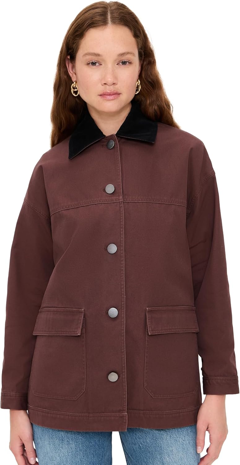 LE BOP Women's Dree Mid-Length Barn Jacket