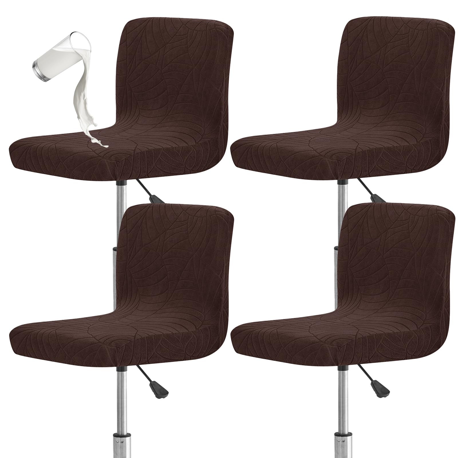 Chair Covers Bar Stool Cover 4pc Bar Chair Cover Swivel Bar Stool Slipcover