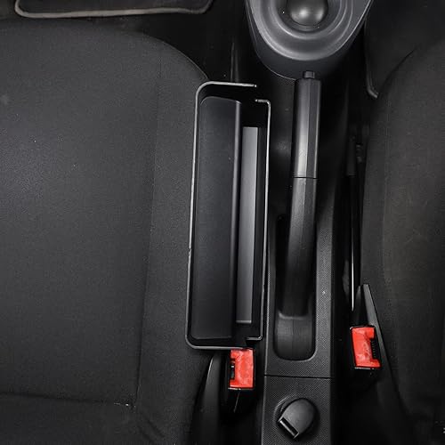 Miniatura 4 de YIWANG Caja de almacenamiento de freno de mano central de plástico ABS para Mercedes Benz Smart 453 Fortwo Forfour 2015-2020 Bandeja de guantes de