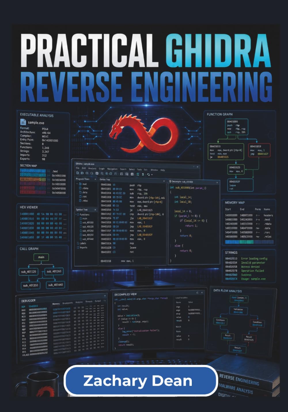 Practical Ghidra Reverse Engineering: Understand Software Structure, Interpret Executable Behavior, and Develop Practical Binary Analysis Skills ... and Hands-On Investigation Techniques