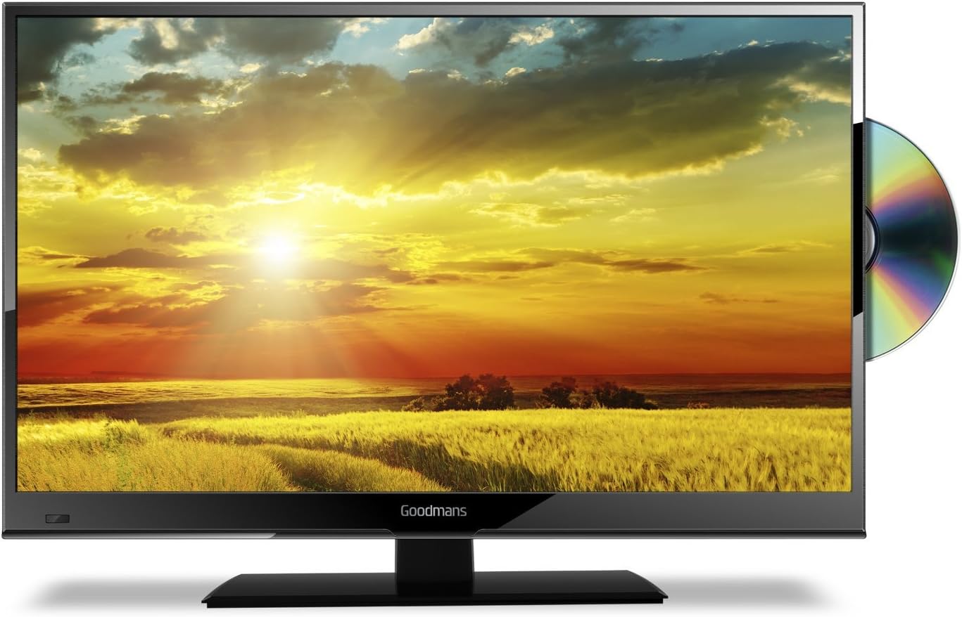 22" Full HD 1080p Digital LED TV DVD Combi Combo Caravan Boat Motorhome HGV 12v 12 Volt