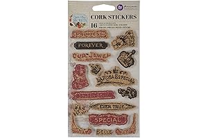 Prima Marketing - Cigar Series Volume 1, 16 Cigar Box Cork Stickers