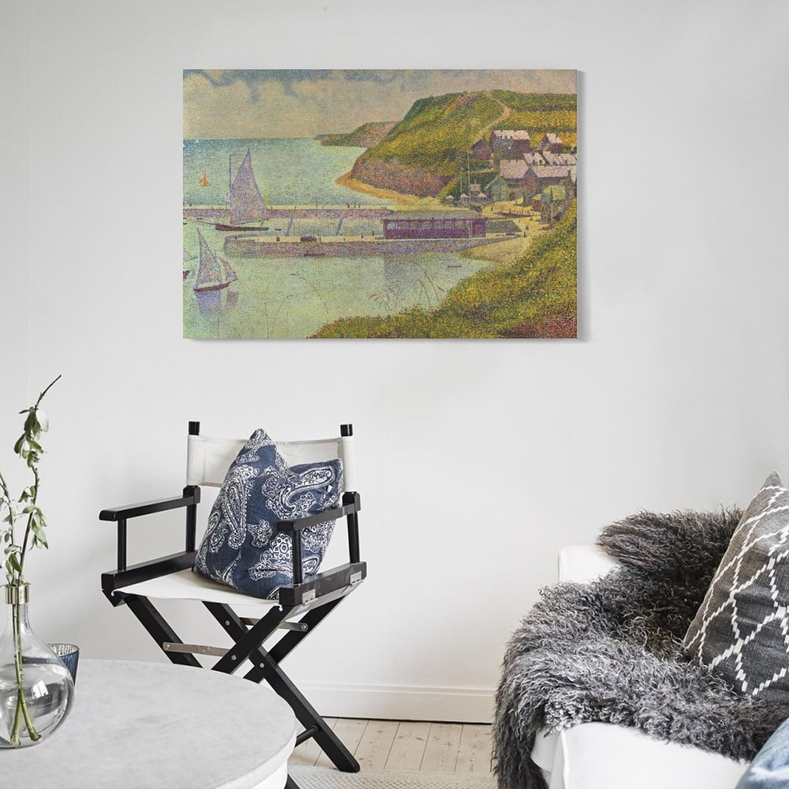 ジョルジュ・スーラ、ポール＝アン＝ベッサンの外港、満潮、希少