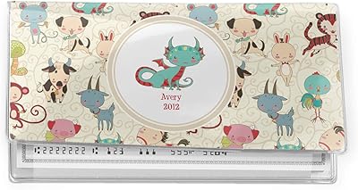 Chinese Zodiac Vinyl Checkbook Cover (Personalized)