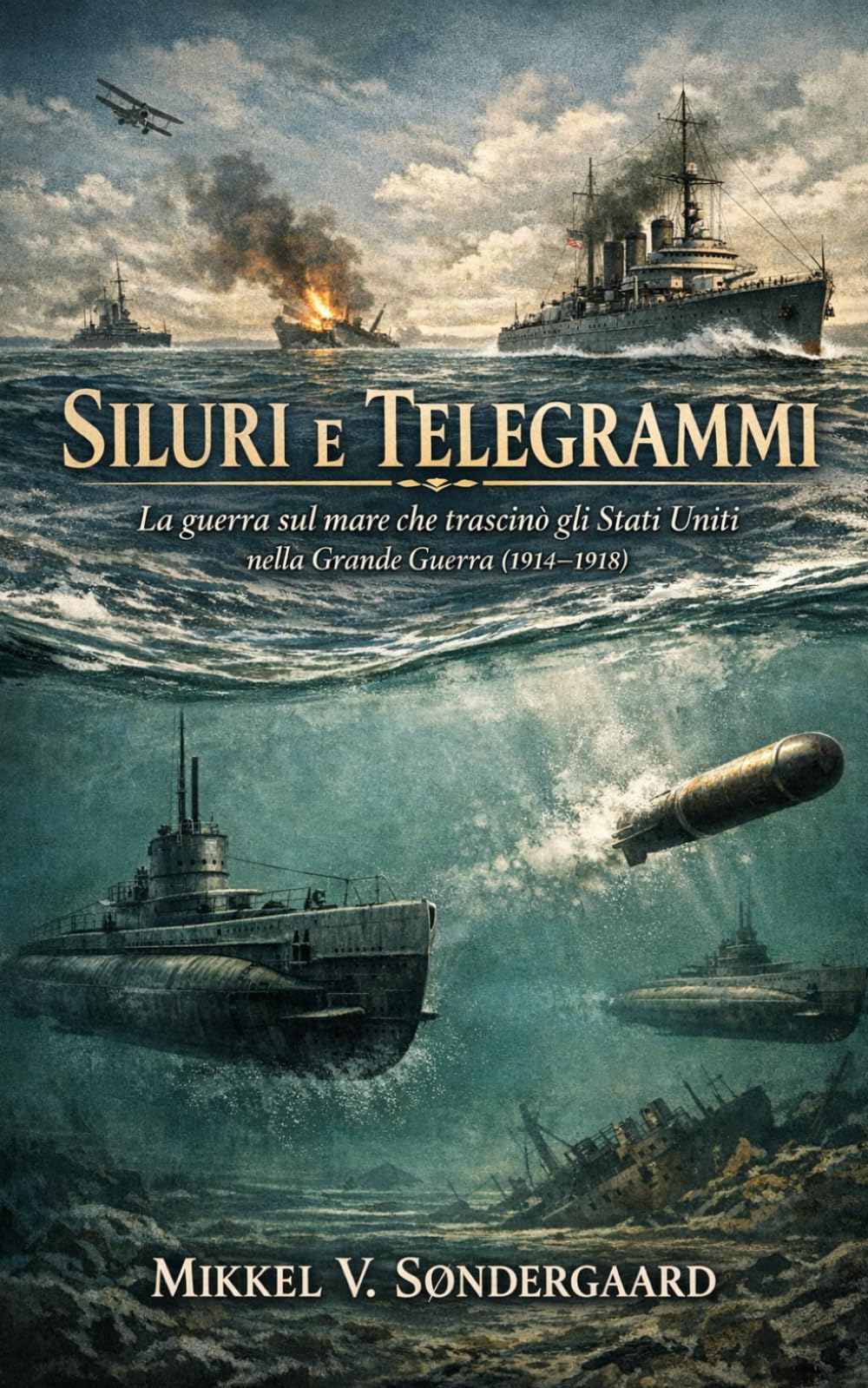 Siluri e Telegrammi: La guerra sul mare che trascinò gli Stati Uniti nella Grande Guerra (1914–1918)