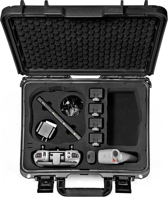 LEKUFEE Waterproof Hard Case for DJI Avata Pro-View Combo (DJI Goggles 2)/DJI Avata Fly Smart Combo(DJI FPV Goggles V2) and More DJI Avata Drone Accessories(Case Only)