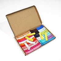 Vista 3 de Qearl Pinzas para el pelo de bebé para cabello fino, pequeños clips totalmente forrados de 1.8 pulgadas, pinzas para el pelo pequeñas para bebés