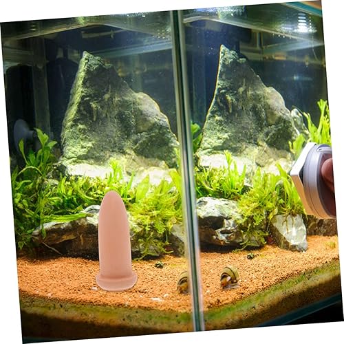 Miniatura 5 de Mipcase 3 juegos de cubo de desove disco camarón cría de peces cueva tanque de bomba de pez ángel barriles de cría ocultar cono de cría para peces