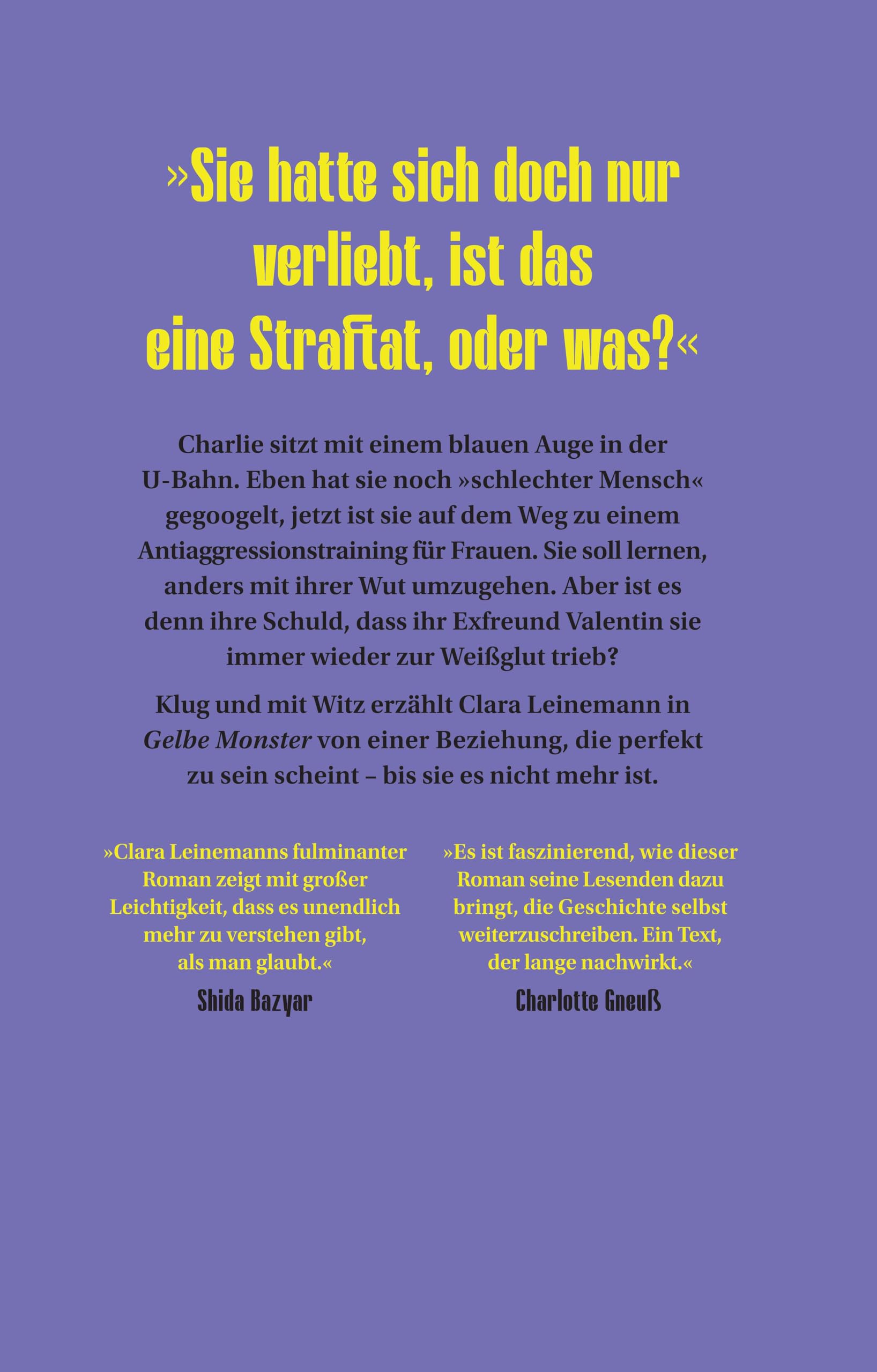 Gelbe Monster: Roman | lit.COLOGNE-Debütpreis 2026
