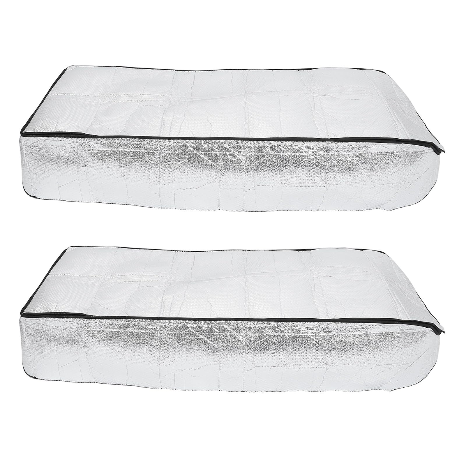 Fundas aislantes para escaleras de ático Veemoon con cremallera de aluminio para pack de 2