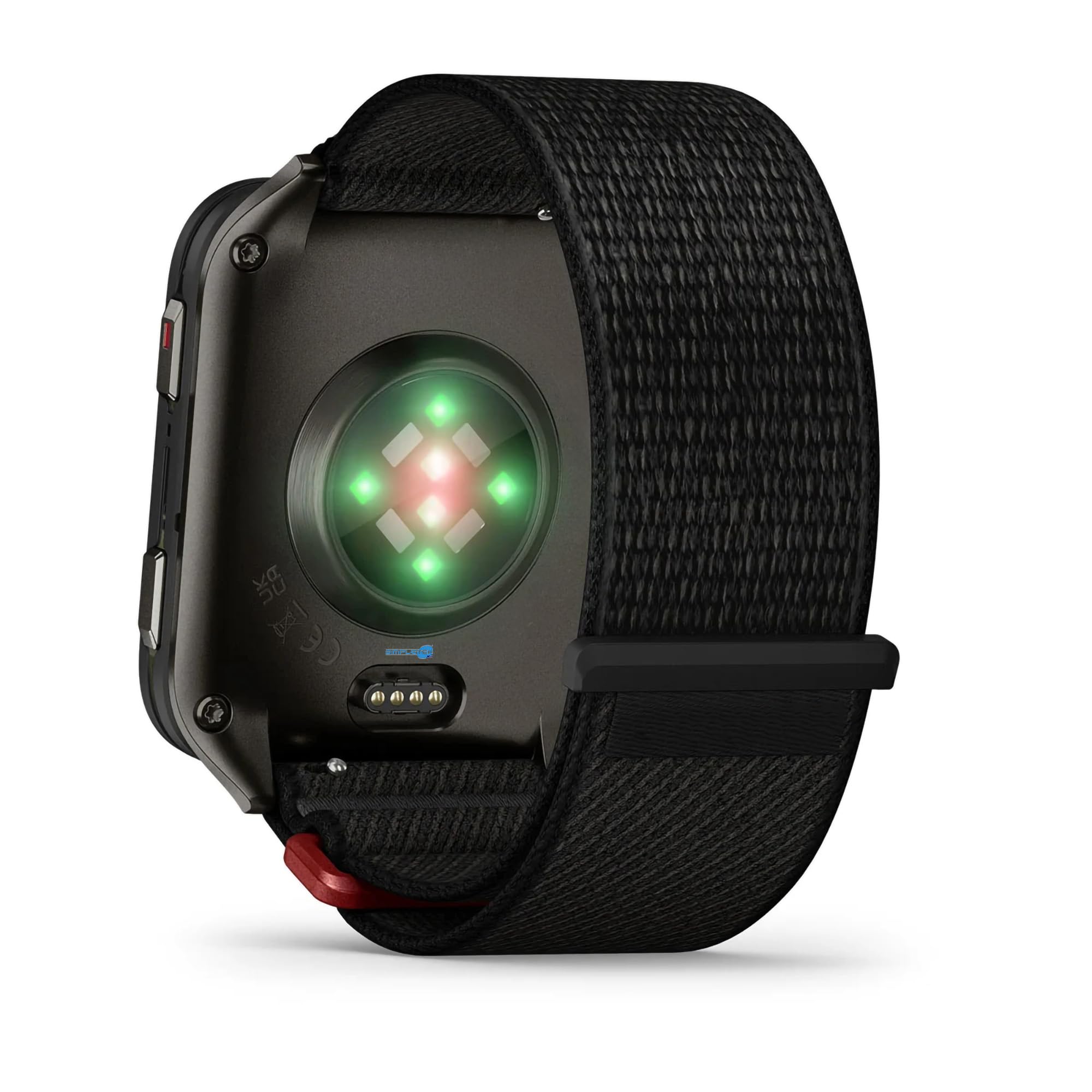 SIMPLETEK - Montre connectée avec écran AMOLED 2", verre saphir noir