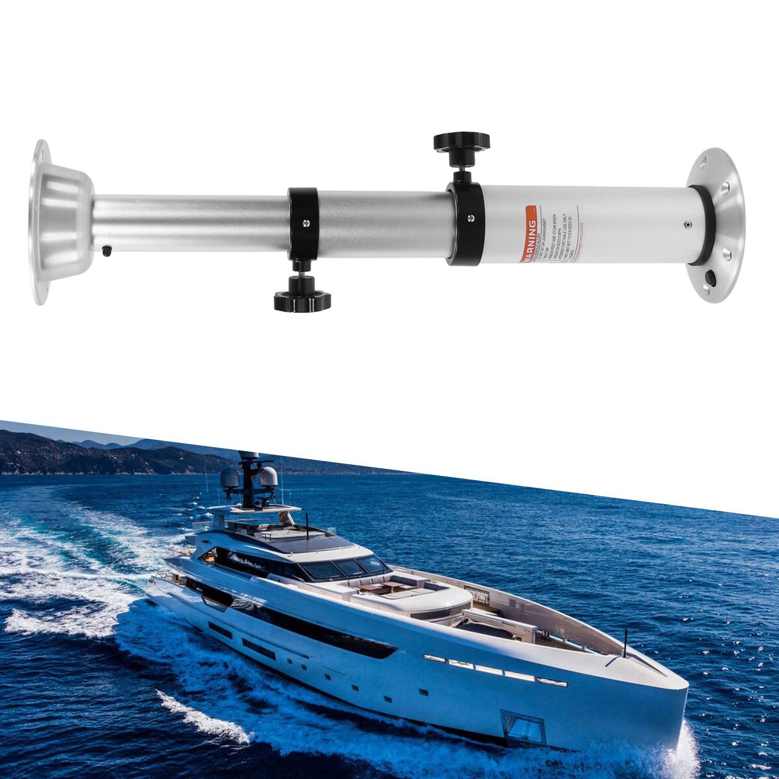 Gamba del tavolo rimovibile Gambe di supporto regolabili in lega di alluminio 4altezze del gradino Gamba del tavolo multifunzionale pieghevole telescopica per camper,yacht,camper,ponte di casa,terazza