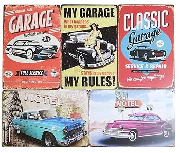 Amazon | ヒロワールドトレード ブリキ メタル プレート サイン