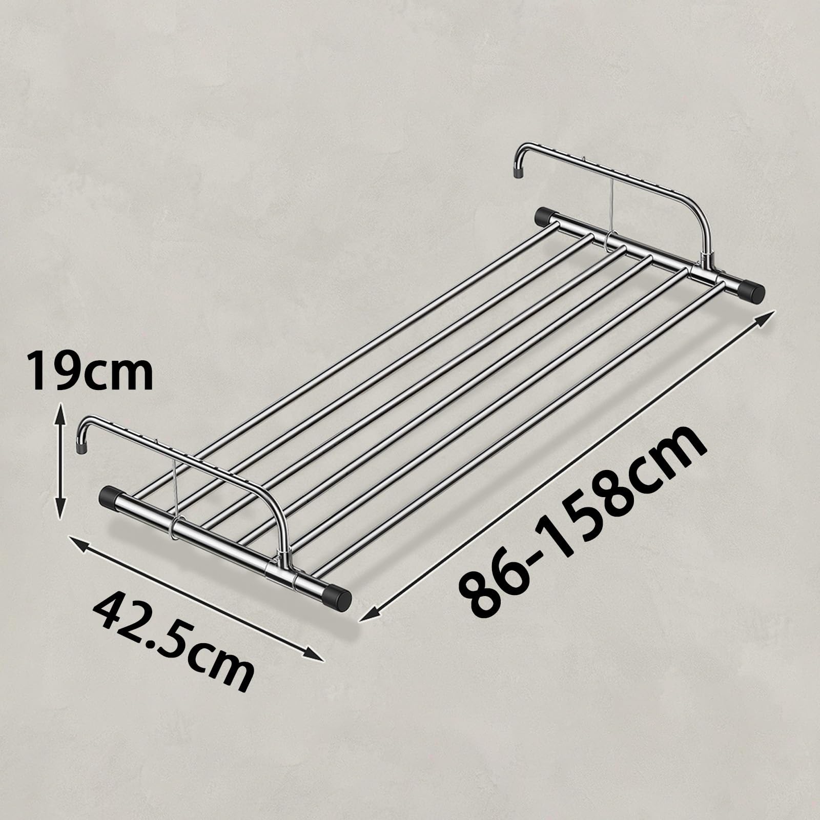 Séchoir Suspendu, Séchoir à Linge En Acier Inoxydable, Séchoir