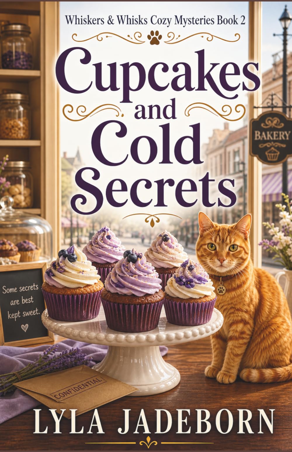 CUPCAKES AND COLD SECRETS: Whiskers & Whisks Cozy Mysteries Book Two