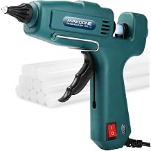 Fireproof 100W Hot Glue Gun Kit Glue Gun - MAXDONE Craft Glue Gun Full Size