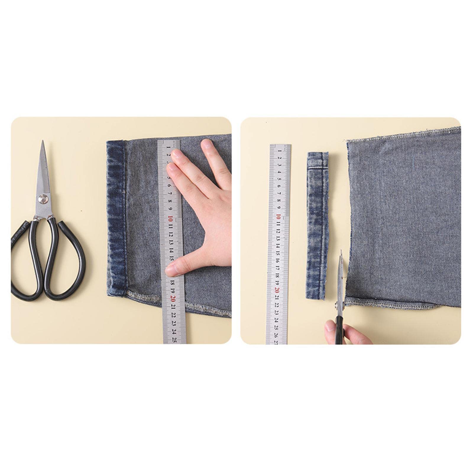 Klebeband zum Säumen, 1 Rolle Hosenkanten-Klebstoff for Anzug, Hose, Kleidung, Mundpaste, Grau, 2,3 cm, 11 m(Black)