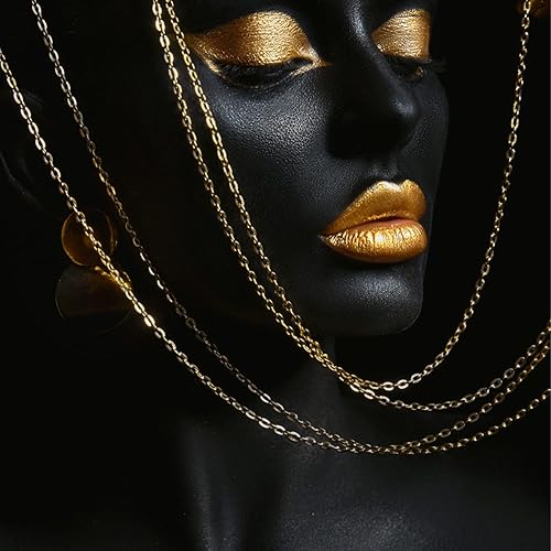 Miniatura 7 de Jishi Cadenas de collar de joyería de 60 pies, eslabones de cadena de joyería de 0.079 pulgadas para hacer pulseras, aretes, suministros de