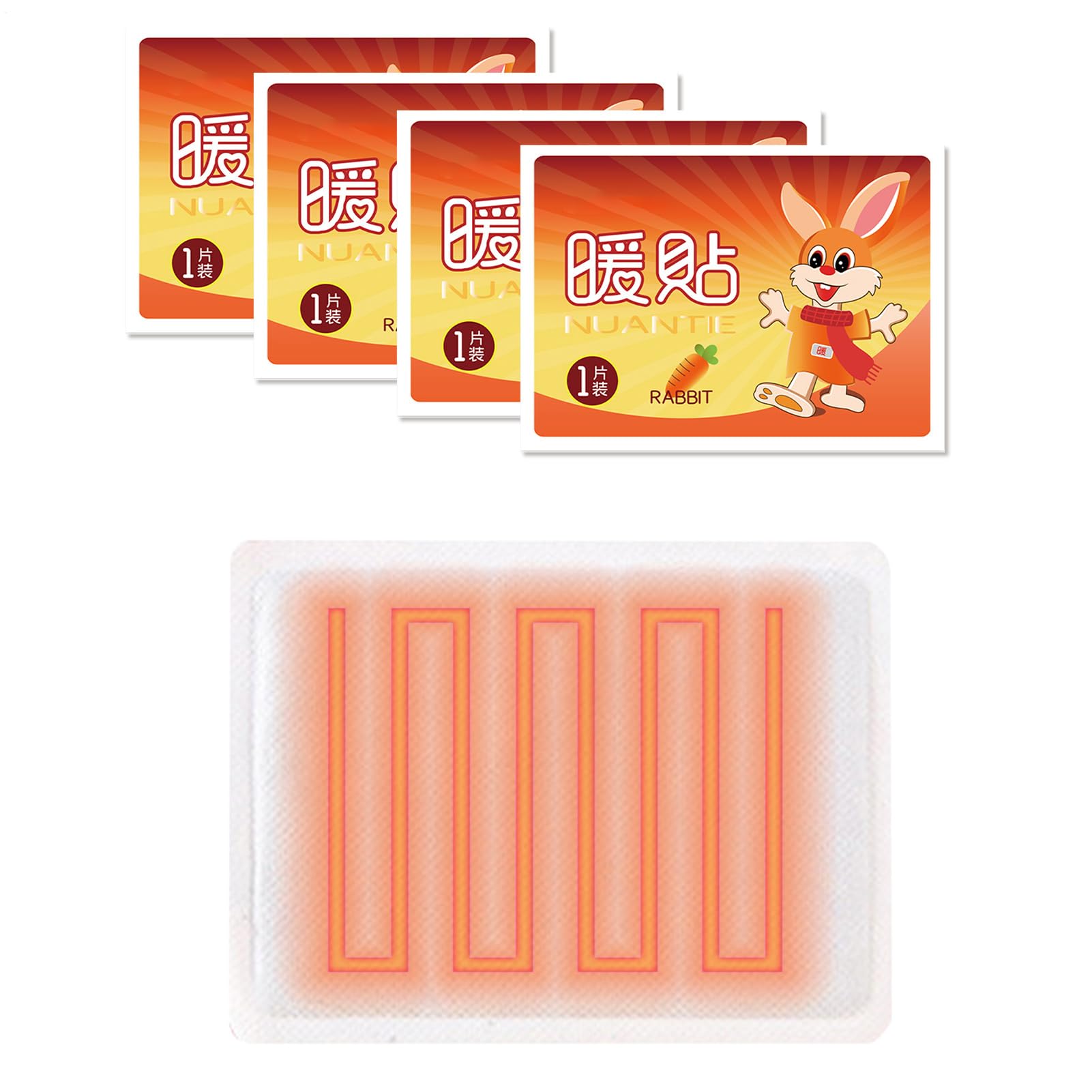 Wärmepads selbstklebend | 5 Stück Pads, Handwärmer