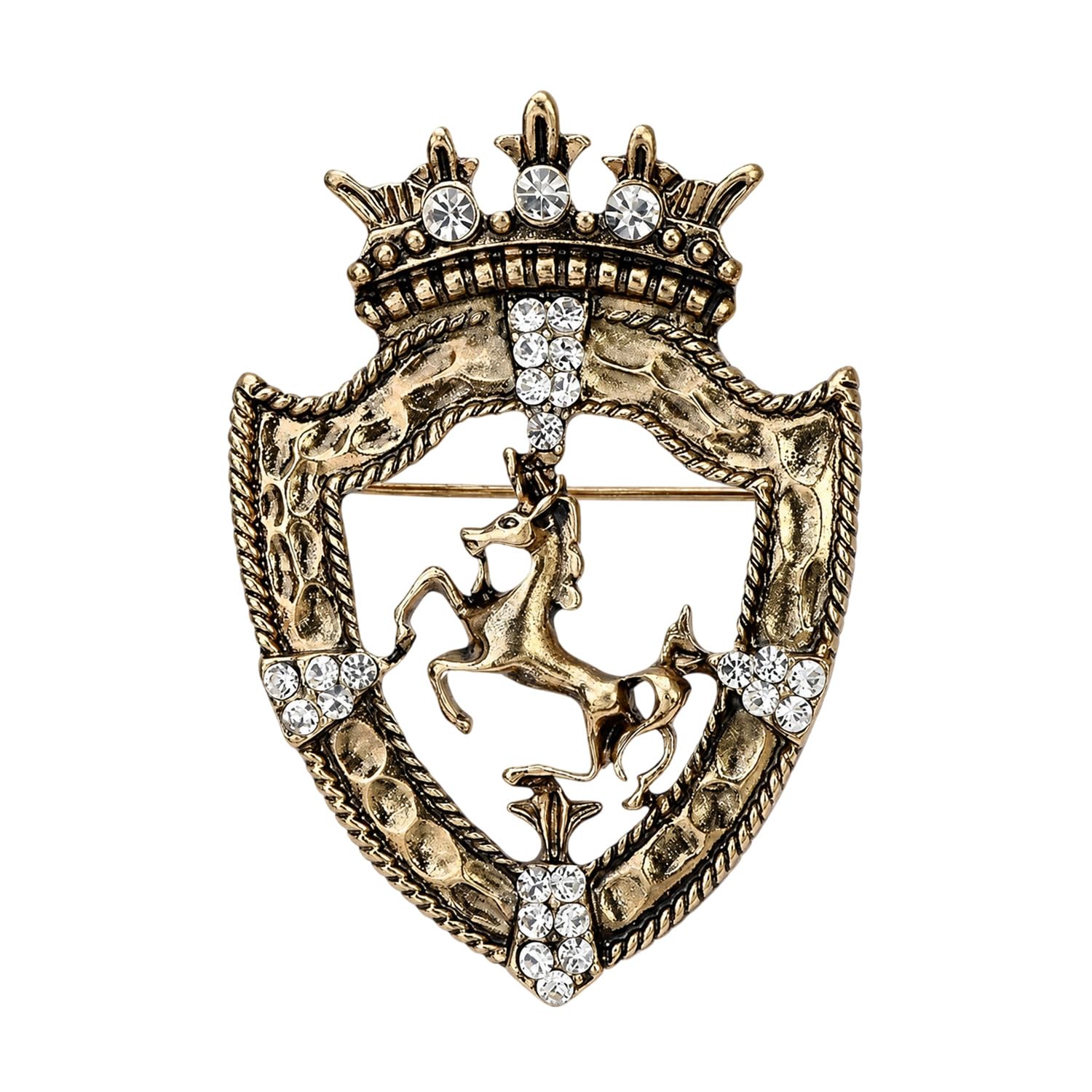syga Brooch Cross-Border Alloy Retro Boys Clothing Corsage Pin Men's Chest Suit Accessories(Ancient Bronze)-picture-30