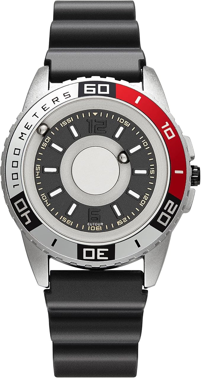 EUTOUR Mens Watches Men Watches PVD Dial Swiss Quartz Unisex