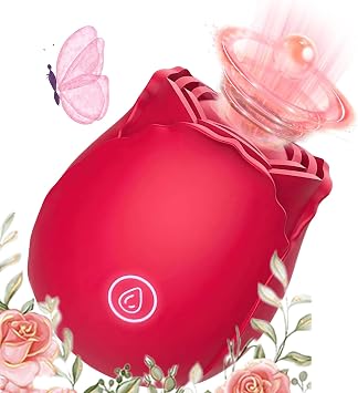 Upgraded Version 2026 New Red Roses Flower Toy for Women, Whisper-Quiet & Waterproof Design Toys O5985V Red