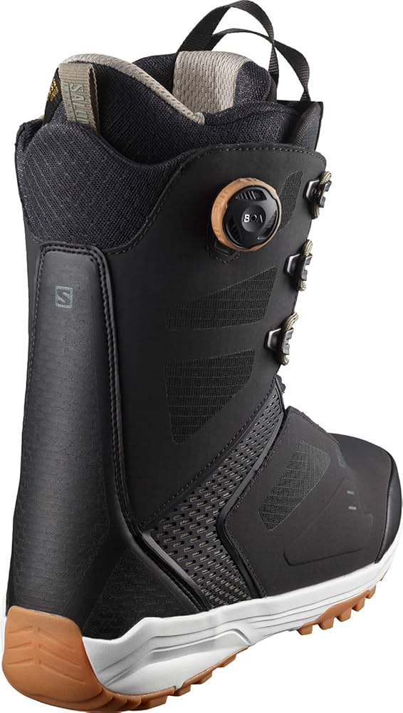 Salomon Dialogue Lace SJ BOA Mens Snowboard Boots Black/Black Salomon Dialogue Lace SJ BOA Mens Snowboard Boots Black/Black