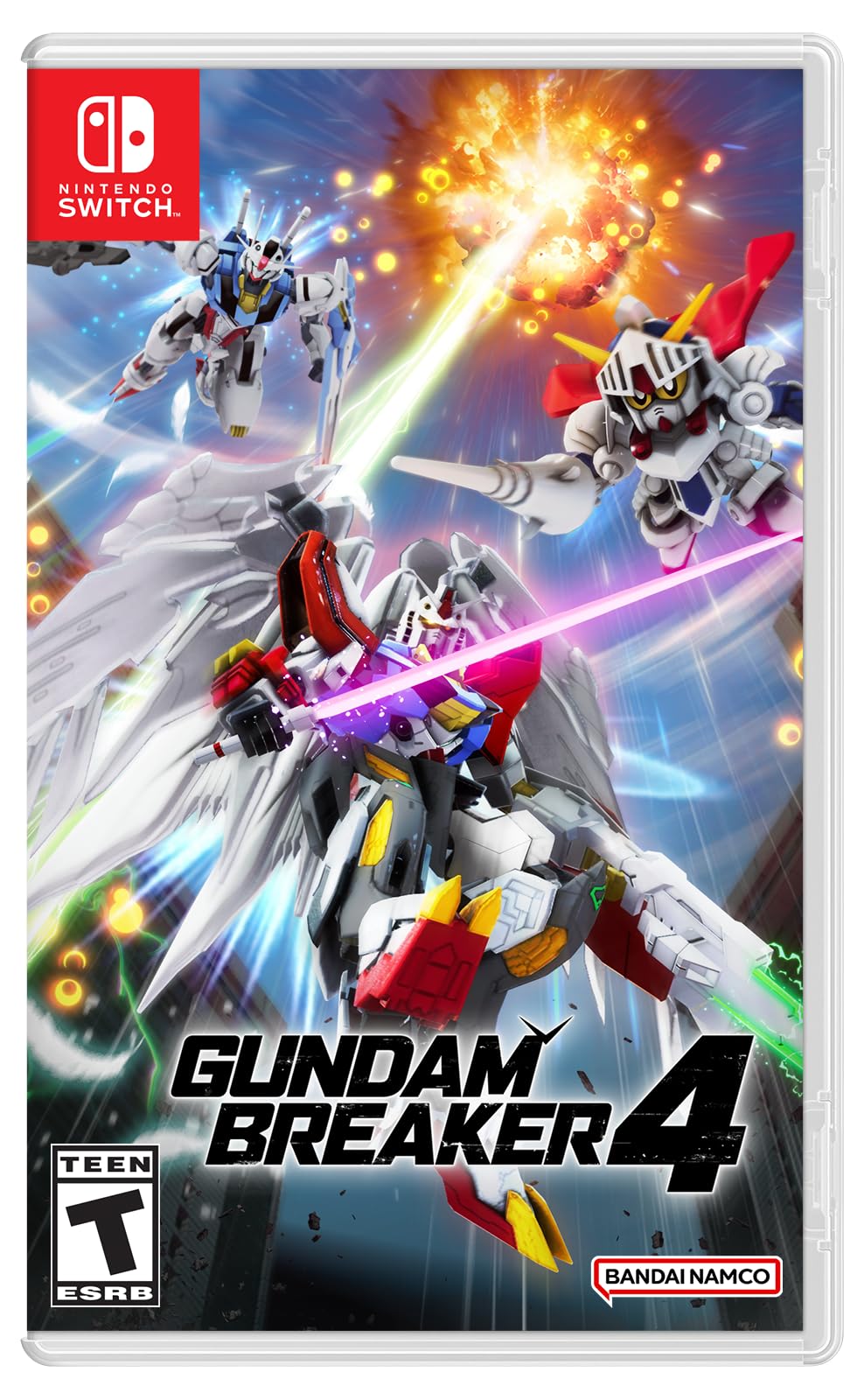 Carátula de Gundam Breaker 4 para Switch (edición PAL España)