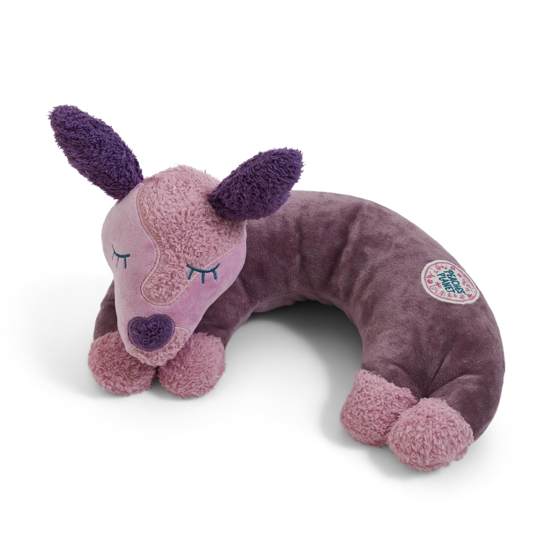 Jouet de luxe pour chien Sleepy Peaches Purple Dreams 37 cm de longueur extérieure, Jouet pour Chien