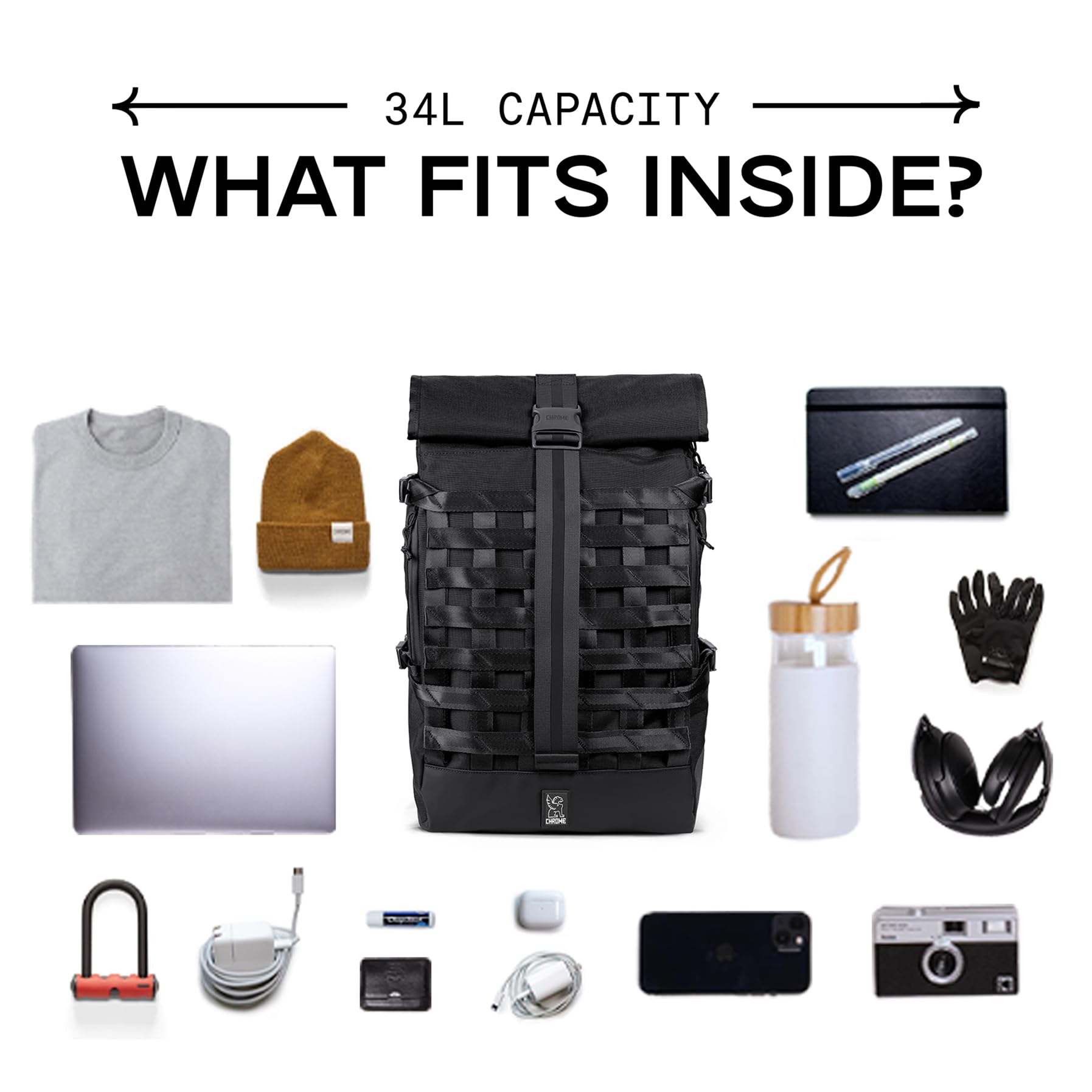 Chrome Industries Barrage Pack, 34 l