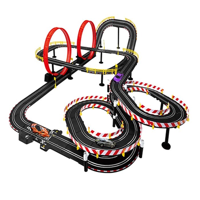 Buy Electric Remote Control Track Racing Car, Large Twoperson Racing