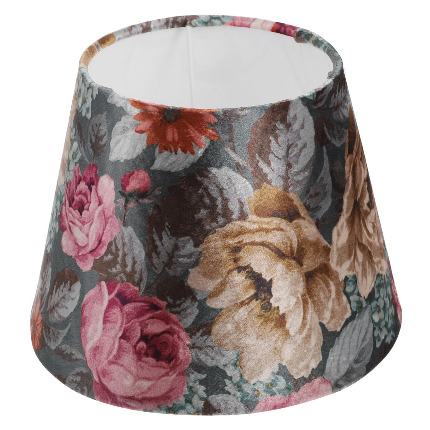 Abat-jour en Tissu Fleuri pour Lampe de Table Chevet