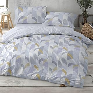 Burrito Blanco | Fundas nórdicas Estampadas | Cama de 150 a 160cm (+Medidas Disponibles) | Poliéster 50% Algodón 50% | Diseño 533 | Color Azul (150-160x190/200cm)