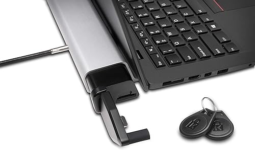 Miniatura 3 de Kensington Estación de bloqueo para MacBook y Surface Laptop con llave inteligente K-Fob (K66635WW)