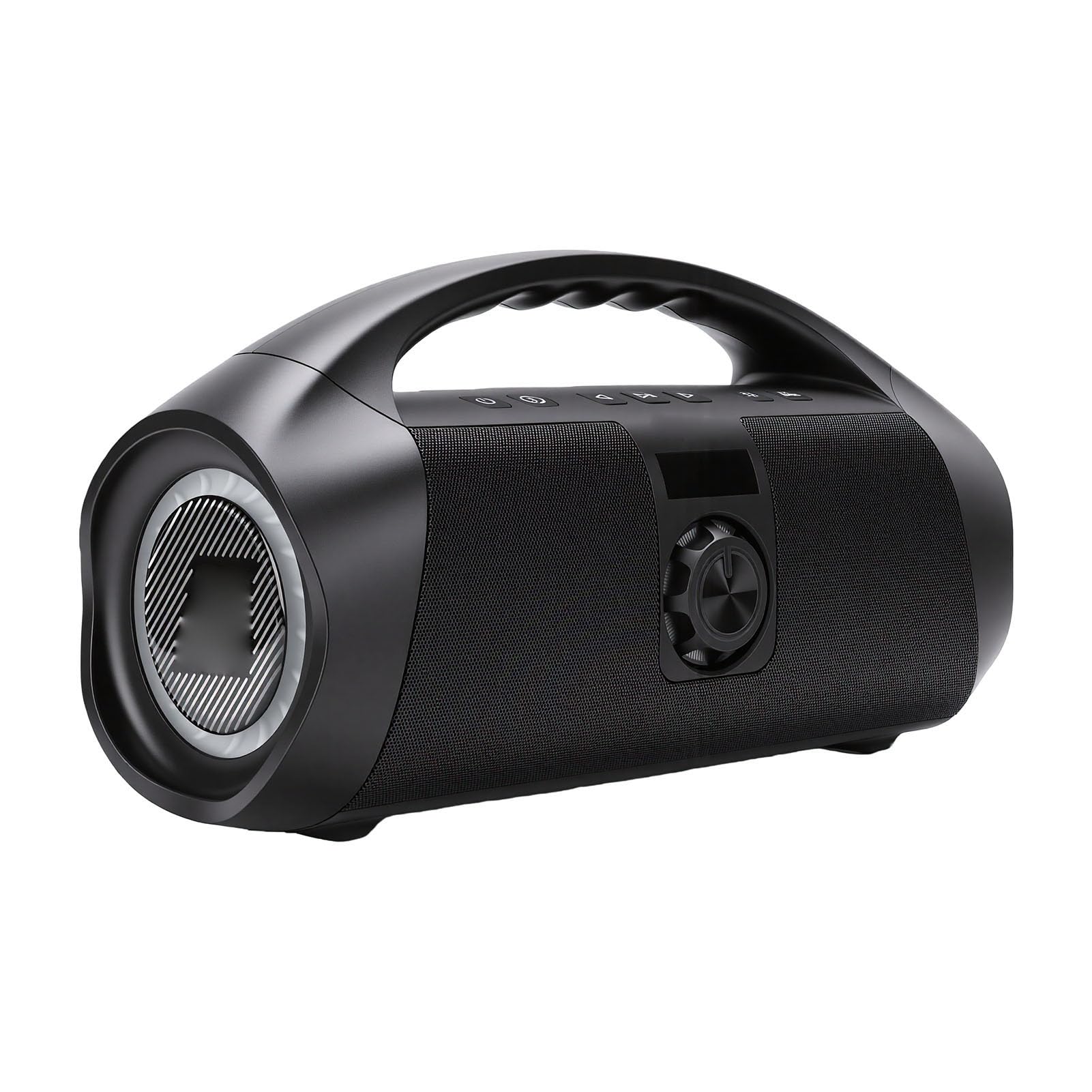 Fockety Altoparlante Bluetooth, Altoparlante Portatile Bassi da 120 W con Luce RGB, per Feste per Feste in Casa, Campeggio All'aperto, Spiaggia, Regalo di Compleanno per la