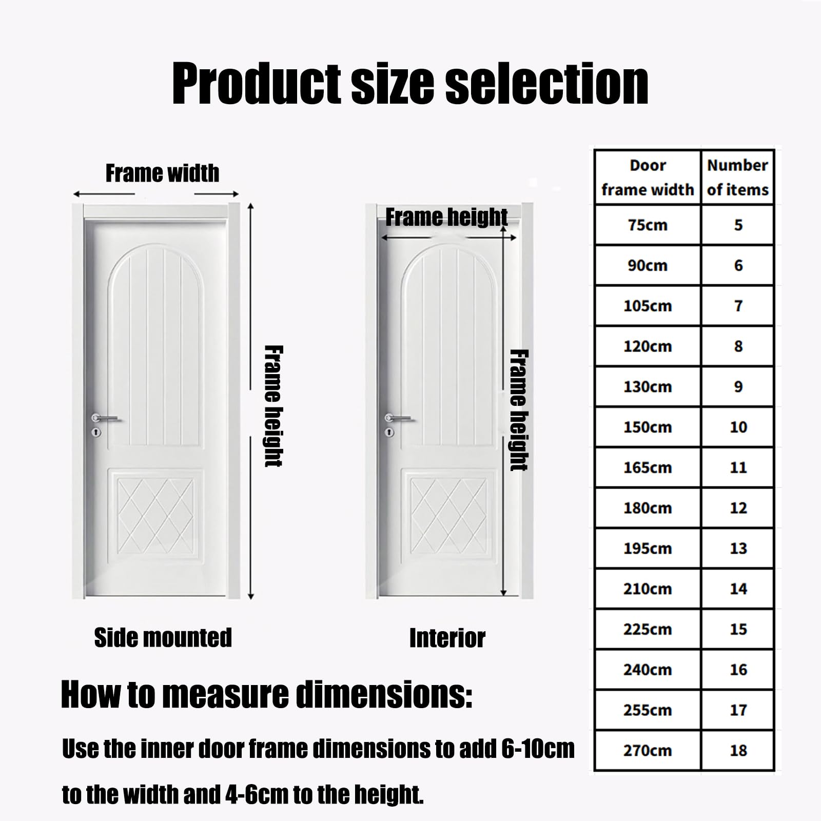 Cortina de PVC transparente para puertas frigoríficas y divisorias de 200-300 cm (210 cm, 250 cm)