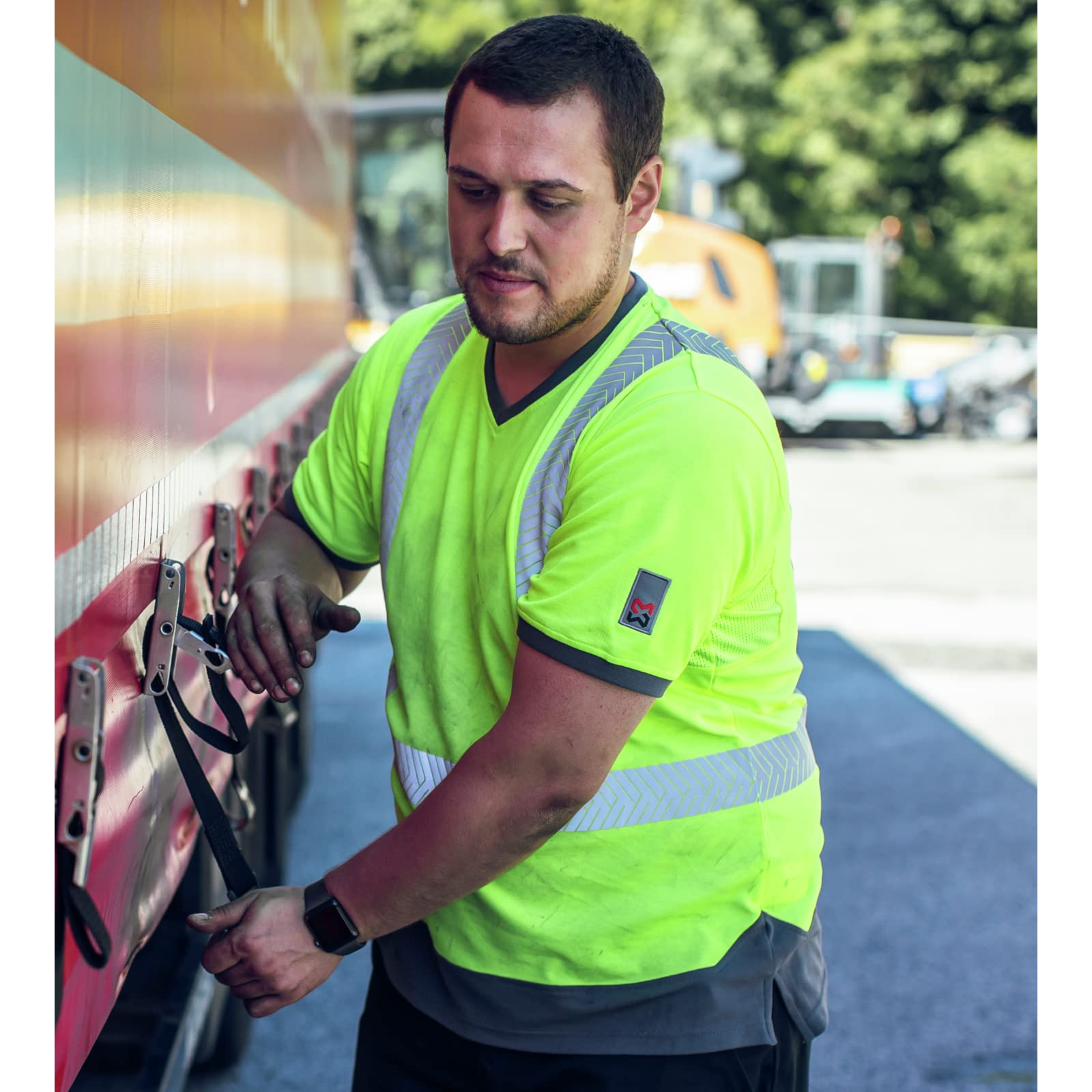 WüRTH MODYF Tee-Shirt de Travail Haute-visibilité Jaune Fluo
