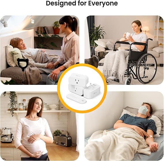 TREATLIFE Wireless Remote Control Outlet + Smart Dimmer Plug Bundles