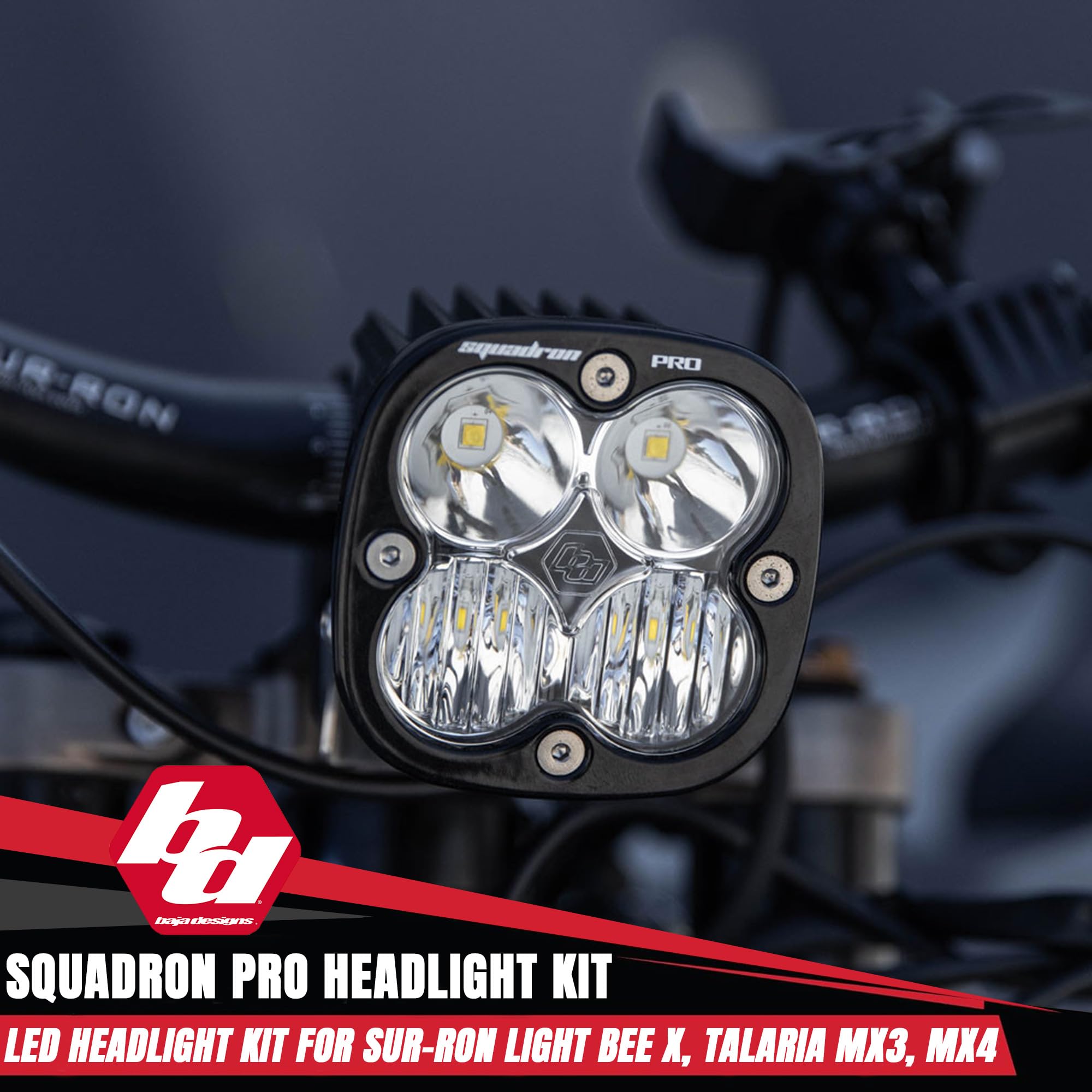 Amazon.com: Baja Designs Squadron Pro Headlight Kit for 2018-2024