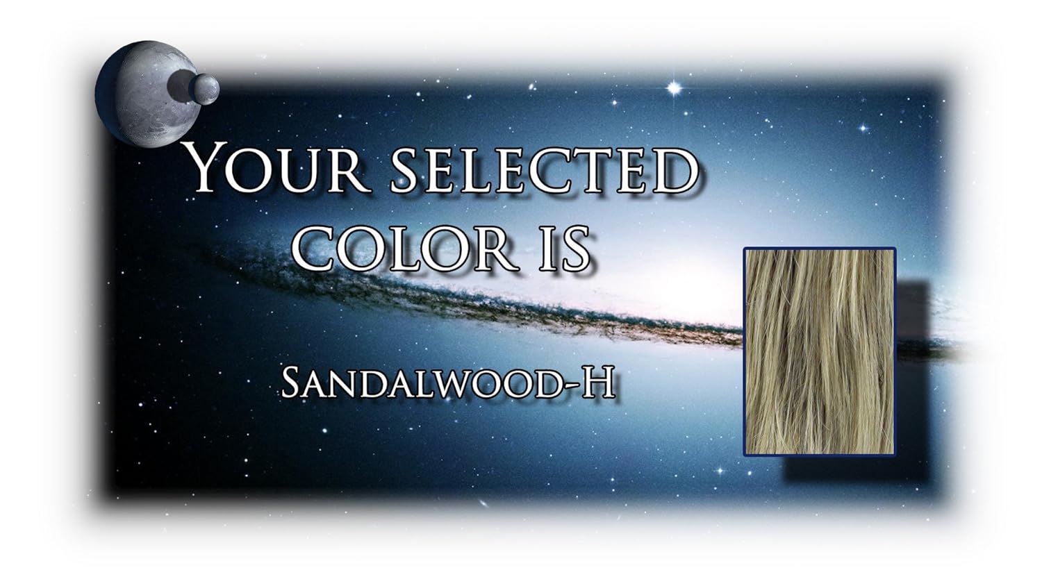 Bundle - 3 items: Lexy by Noriko, Chiffon Scarf, Black Wig Cap Liner, Color Chosen: Sandalwood-H