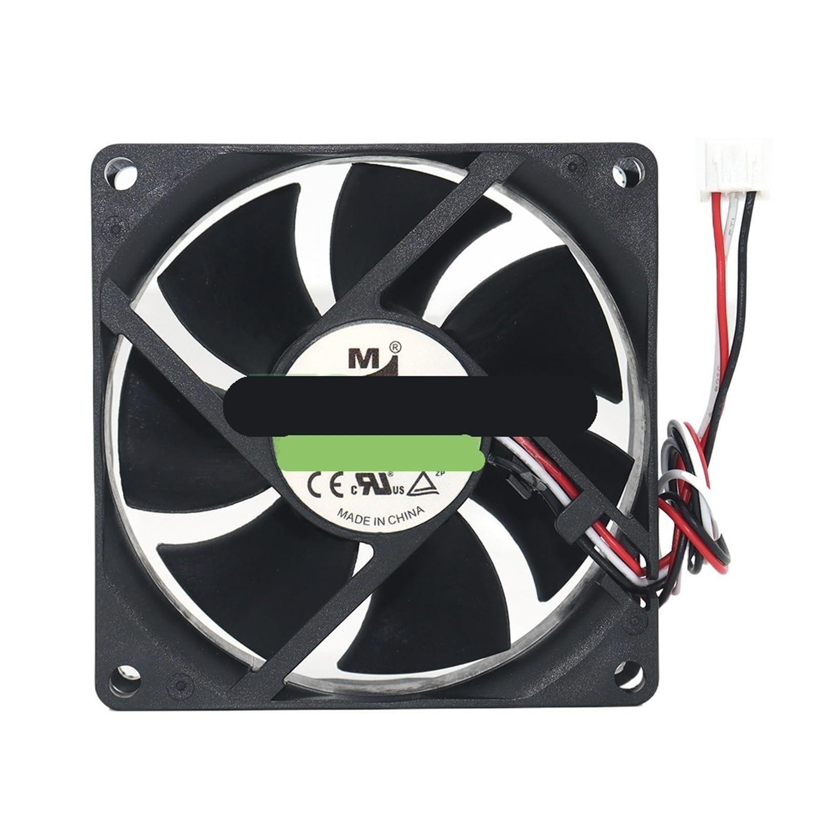 JJKKOZVQF Cooling Fan Server Inverter Power Supply DA08025B12UR 8cm 8025 80x80x25mm 80mm Fan DC 12V 0.50A Dual Ball Bearing
