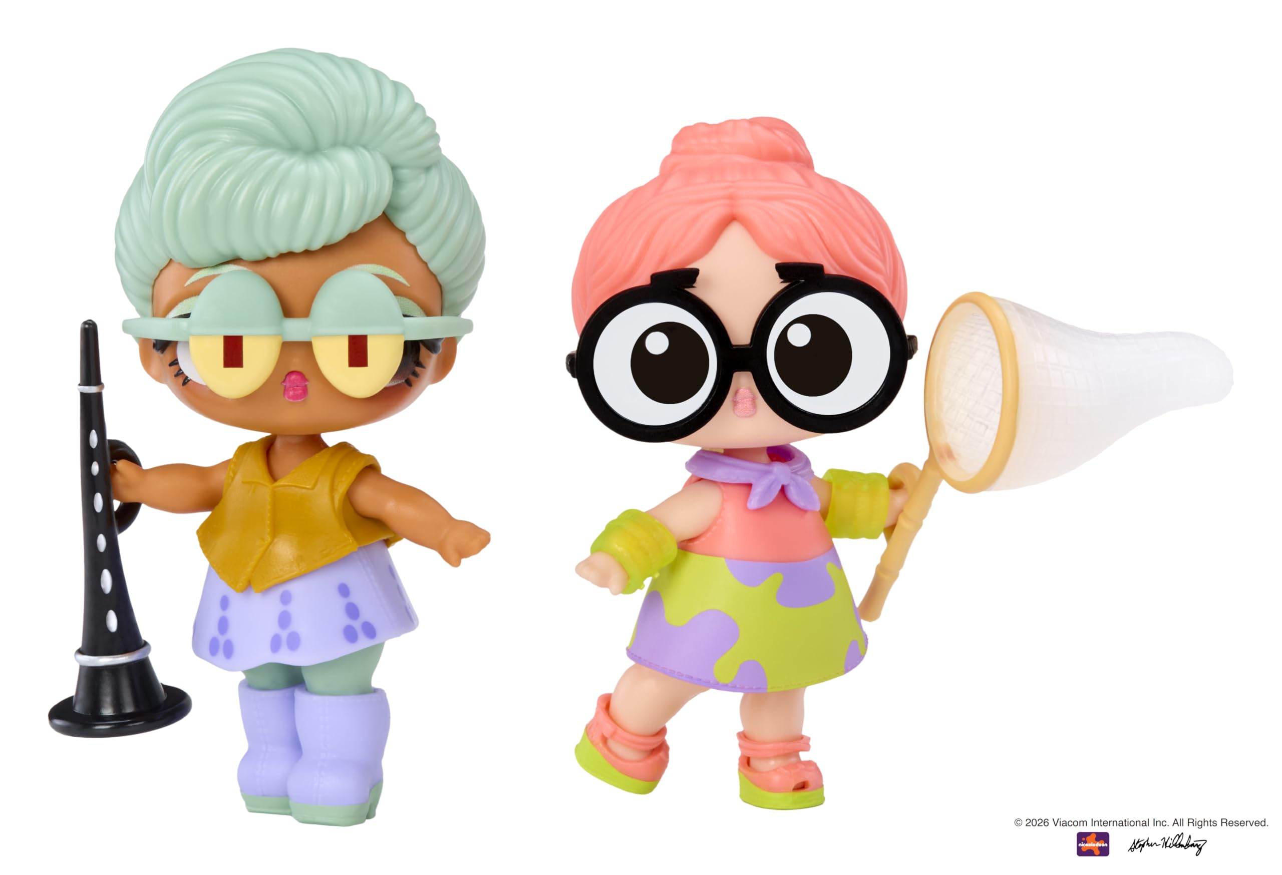 L.O.L. Surprise! Loves SpongeBob Kanciastoporty – lalki kolekcjonerskie, 6 stylów