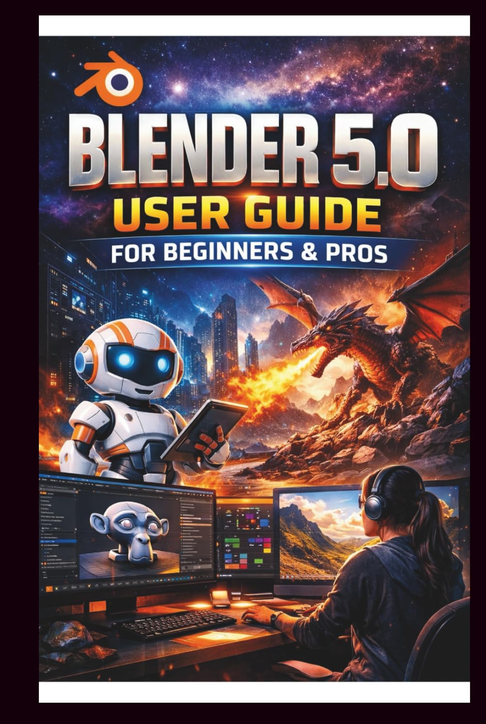 Blender 5.0 User Guide For Beginners And Pro: Step-by-step guide to unlocking advanced geometry handling,rendering cycles X optimisation and ... for stunning 3D creations (Tech Made Easy)